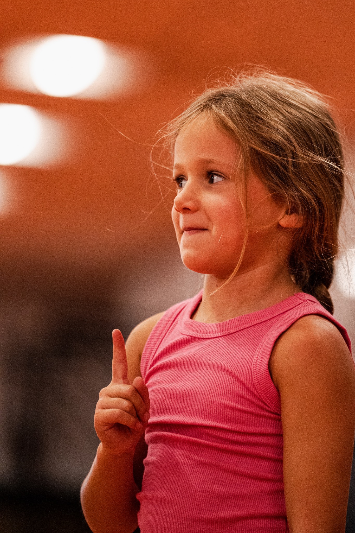 Youth wrestling practice